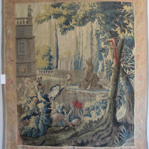 Image of 18th Century French Landscape Tapestry